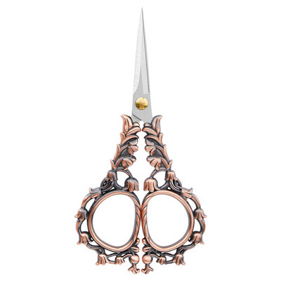 Retro Zakka Vintage šķēres DIY papīram Antīkas izšūšanas rīki šūšanai Drēbnieks diegu dzijas šķēres krustdūriena piederums