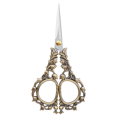 Retro Zakka Vintage šķēres DIY papīram Antīkas izšūšanas rīki šūšanai Drēbnieks diegu dzijas šķēres krustdūriena piederums