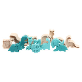 DIY Dinosaur Series Aromatherapy Candle Mould σιλικόνης Διάφορα χειροποίητα είδη ζώων 3D κιτ κεριών Διακοσμητικό τεχνούργημα γραφείου