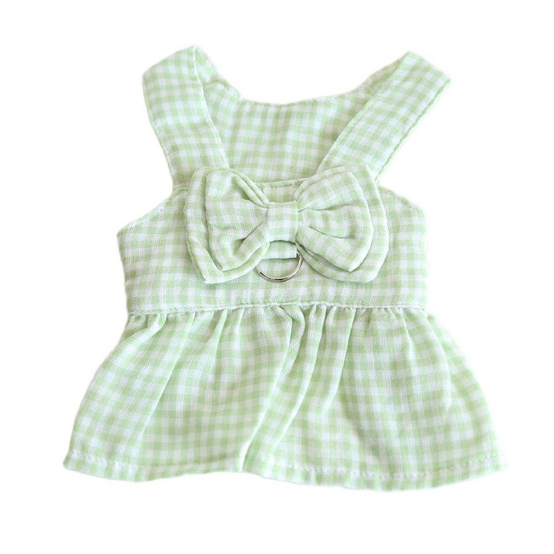 Suņu un kaķu kleita, svārki, mazi rūtaini un lieli loki