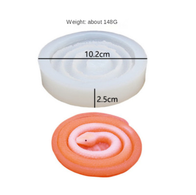 DIY Cobra svečturis epoksīda sveķu pelējuma čūskas formas sveču turētājs sveču izgatavošanas burkas Silikona veidņu amatniecības piederumi mājas dekorēšanai