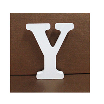 1 τεμ 15 εκ. Λευκό Ξύλινο γράμμα Αγγλικό Αλφάβητο DIY Προσωποποιημένο όνομα Σχέδιο Art Craft Ελεύθερη Καρδιά Γαμήλια διακόσμηση σπιτιού