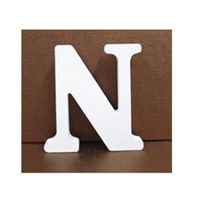 1 τεμ 15 εκ. Λευκό Ξύλινο γράμμα Αγγλικό Αλφάβητο DIY Προσωποποιημένο όνομα Σχέδιο Art Craft Ελεύθερη Καρδιά Γαμήλια διακόσμηση σπιτιού