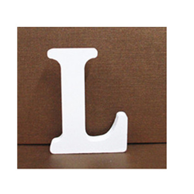 1 τεμ 15 εκ. Λευκό Ξύλινο γράμμα Αγγλικό Αλφάβητο DIY Προσωποποιημένο όνομα Σχέδιο Art Craft Ελεύθερη Καρδιά Γαμήλια διακόσμηση σπιτιού