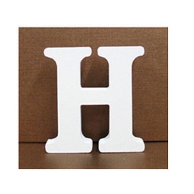 1 τεμ 15 εκ. Λευκό Ξύλινο γράμμα Αγγλικό Αλφάβητο DIY Προσωποποιημένο όνομα Σχέδιο Art Craft Ελεύθερη Καρδιά Γαμήλια διακόσμηση σπιτιού