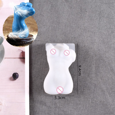 Αφηρημένο καλούπι κεριών σιλικόνης ανθρώπινου σώματος 3D Καλούπι Ρητίνης Άνδρας Γυναίκα DIY Home Αρωματικό Κερί Κατασκευής Προμήθειες Καλούπι κεριών