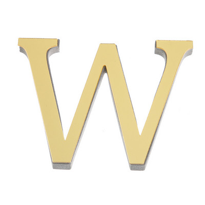 Uued 10cm/15cm 26 Inglise tähed isetehtud 3d peegel akrüül seinakleebised kleebised moodsa kodukaunistusega seina kuldse kunsti seinamaalingud