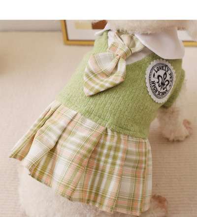 Îmbrăcăminte pentru animale de companie Rochie de pulover JK Rochie Corgi Chihuahua Prințesă Kwaii Rochie Jk Bumbac pentru câini Haine fantezie Costum Haine confortabilă pentru pisici