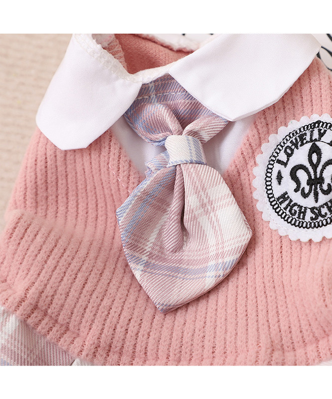 Îmbrăcăminte pentru animale de companie Rochie de pulover JK Rochie Corgi Chihuahua Prințesă Kwaii Rochie Jk Bumbac pentru câini Haine fantezie Costum Haine confortabilă pentru pisici