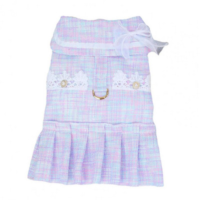 Mājdzīvnieku ziemas kleita Salda, dāmai līdzīga suņu kleita ar vilkšanas gredzenu, mīksta, mazgājama, ērta, bez plīsumiem, saglabā siltumu, kokvilna rudenim