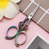 Tikandid Vintage väikesed käärid õmblemine õngenööri käärid näputöö õmblustööriistad plastikust käepide näputöö käärid