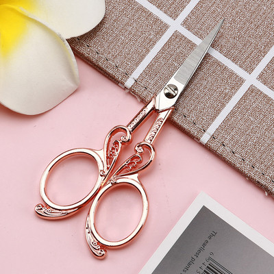 Tikandid Vintage väikesed käärid õmblemine õngenööri käärid näputöö õmblustööriistad plastikust käepide näputöö käärid