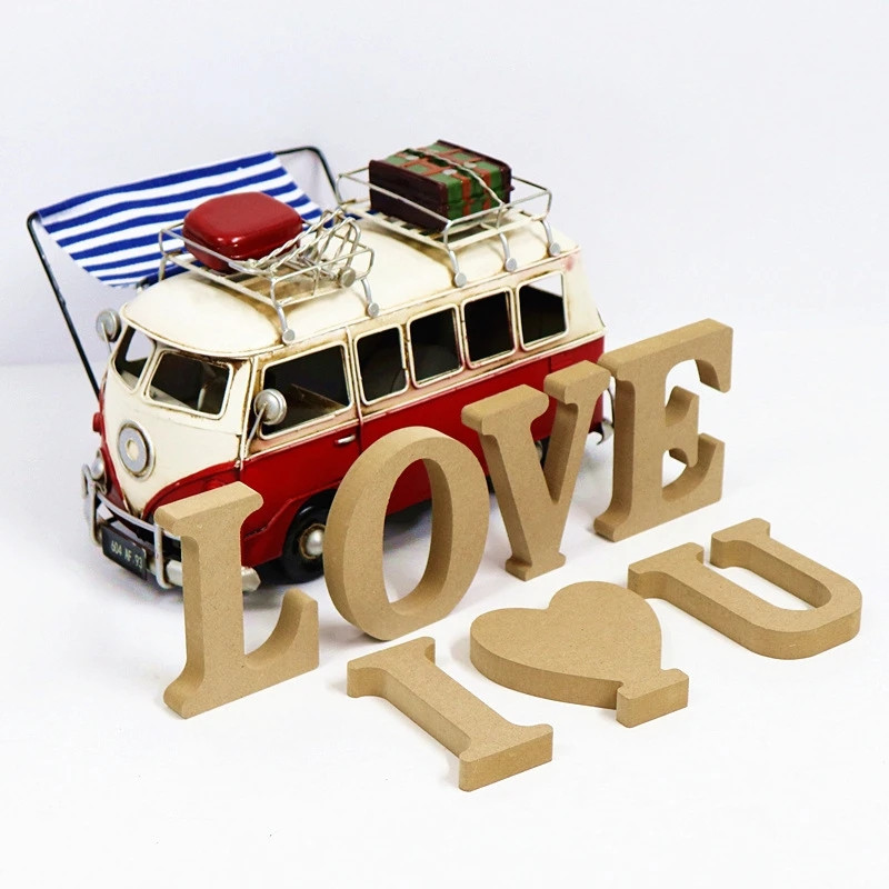 Māksla Amatniecība Brīvi stāvošs koka koka alfabēts kāzu dzimšanas dienas svinību rotājumi Burti Rotājumi Mājas dekors Personalizēts Diy