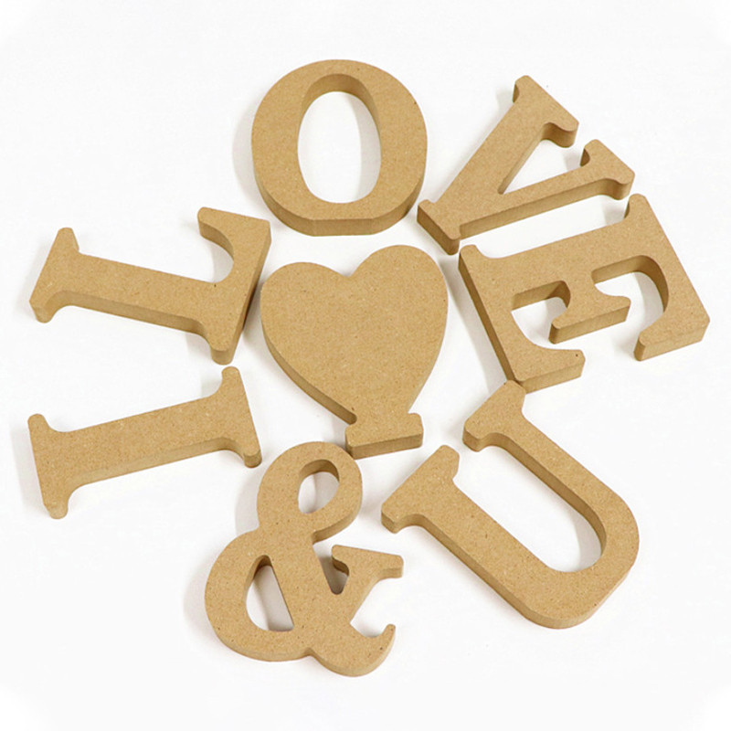 Māksla Amatniecība Brīvi stāvošs koka koka alfabēts kāzu dzimšanas dienas svinību rotājumi Burti Rotājumi Mājas dekors Personalizēts Diy