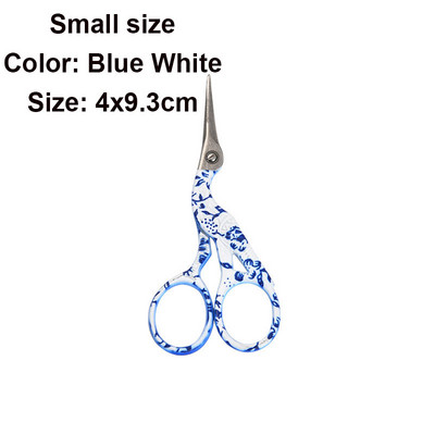 1Gb Vintage Stork formas šūšanas šķēres nerūsējošā tērauda drēbnieka šķēres Šujam šķēres izšūšanai šūšanai DIY amatniecības mākslas darbs