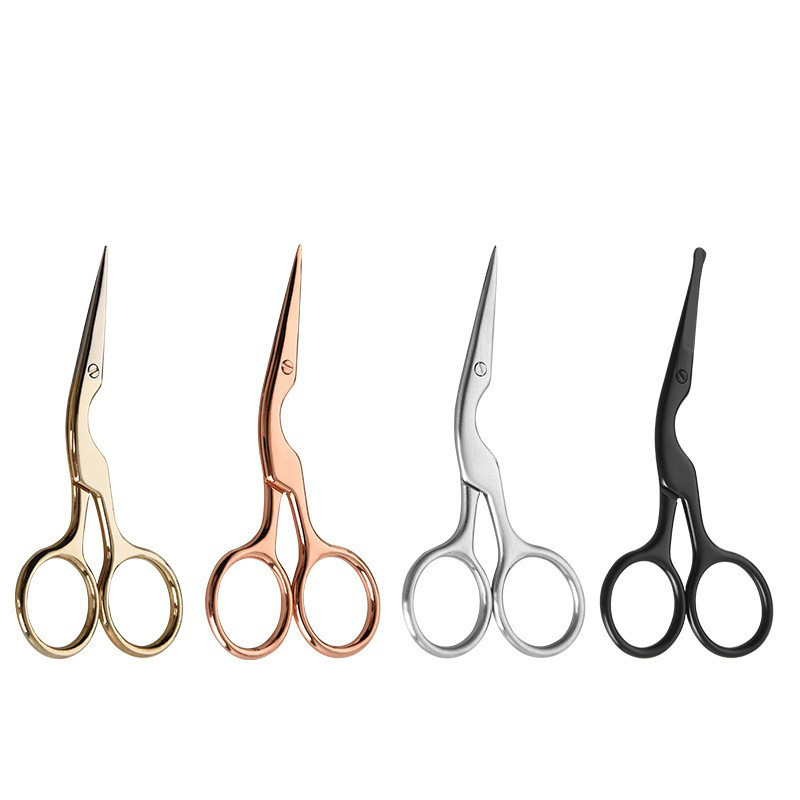 Jaunas Crane Mutes Šķēres Izturīgas krustdūriena Retro Vintage Cute Mazas Šūšanas Šķēres Makšķerēšanas Diegu griešanai DIY audumu šķēres