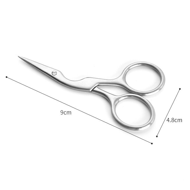 Jaunas Crane Mutes Šķēres Izturīgas krustdūriena Retro Vintage Cute Mazas Šūšanas Šķēres Makšķerēšanas Diegu griešanai DIY audumu šķēres