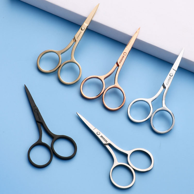 Nerūsējošā tērauda retro šūšanas šķēru šūšana, maza griezēja izšūšana, amatniecība krustdūriena šķēres DIY mājas instrumenti