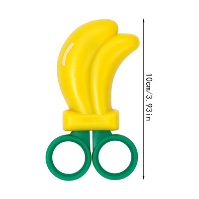 TLKKUE Mini šūšanas šķēres amatniecībai Mazas plastmasas šķēres DIY griešanas piederumi Bērnu drošība Papīra griešanas mājsaimniecības instruments