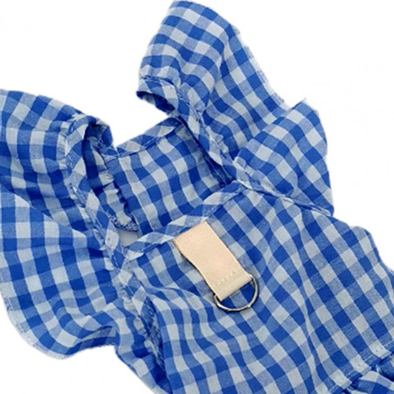 Suure elastsusega lemmikloomakleit lillemustriline kutsikakleit, plisseeritud ääristusega tuulekindel lemmikloomavest kutsikale lendavad varrukad kevadriided