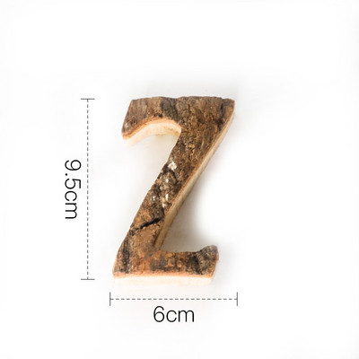 Kopā ar mizu masīvkoka Retro koka angļu burtu alfabēta numurs kafejnīcas bāram Mājas dekorēšana Vintage Diy Letter