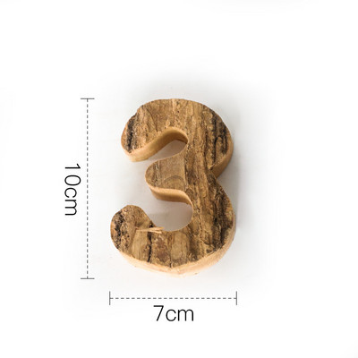 Kopā ar mizu masīvkoka Retro koka angļu burtu alfabēta numurs kafejnīcas bāram Mājas dekorēšana Vintage Diy Letter