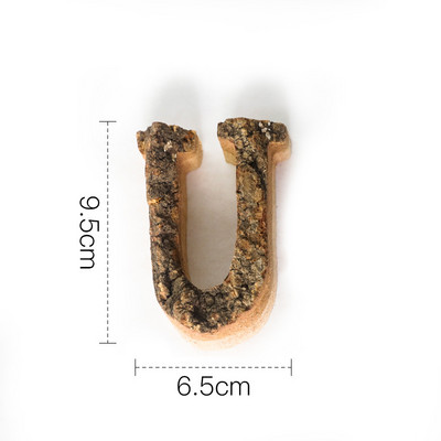 Kopā ar mizu masīvkoka Retro koka angļu burtu alfabēta numurs kafejnīcas bāram Mājas dekorēšana Vintage Diy Letter