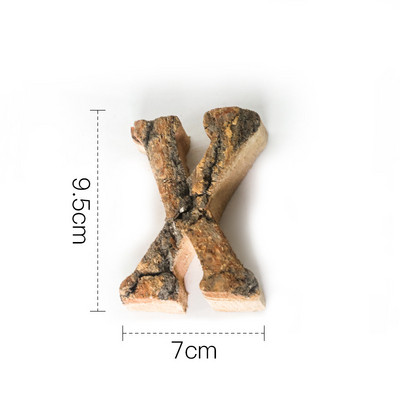 Kopā ar mizu masīvkoka Retro koka angļu burtu alfabēta numurs kafejnīcas bāram Mājas dekorēšana Vintage Diy Letter