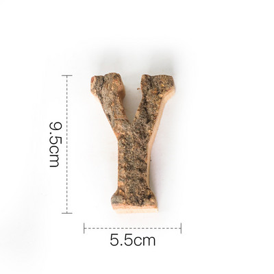 Kopā ar mizu masīvkoka Retro koka angļu burtu alfabēta numurs kafejnīcas bāram Mājas dekorēšana Vintage Diy Letter