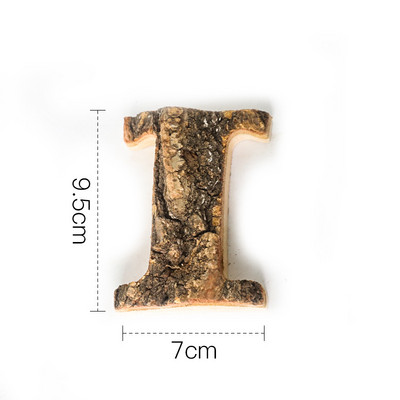 Kopā ar mizu masīvkoka Retro koka angļu burtu alfabēta numurs kafejnīcas bāram Mājas dekorēšana Vintage Diy Letter