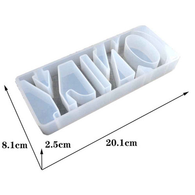 1 buc formă de inimă HOME LOVE silicon matriță litere cristal rășină matriță bricolaj artizanat turnare matrițe decorarea casei instrument de petrecere de nuntă