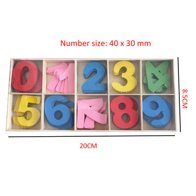 Puidust tähestiku pusle Täht number Varajase õppimisega harivad mänguasjad poistele Tüdrukutele Ehitusklotsid Lasteaia väikelapsed