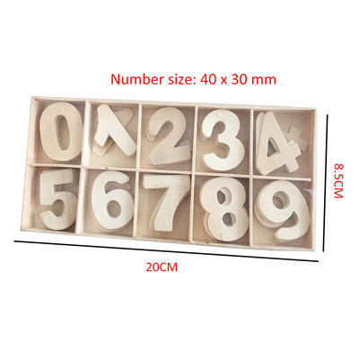 Puidust tähestiku pusle Täht number Varajase õppimisega harivad mänguasjad poistele Tüdrukutele Ehitusklotsid Lasteaia väikelapsed