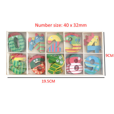 Puidust tähestiku pusle Täht number Varajase õppimisega harivad mänguasjad poistele Tüdrukutele Ehitusklotsid Lasteaia väikelapsed