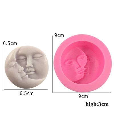 DIY Σιλικόνη Lotus Flower Καλούπι Κεριού 3D Flower Silicone Resin Soap Plaster Mold Craft Making Wax Mold Προμήθειες διακόσμησης σπιτιού