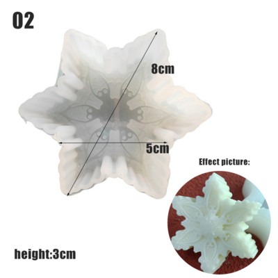 Ziemassvētku piparkūku vīrieša sveču veidne cepumu šokolādes cepšanas kūkas veidne DIY Ziemassvētku atmosfēras aromātiskā sveces silikona veidne