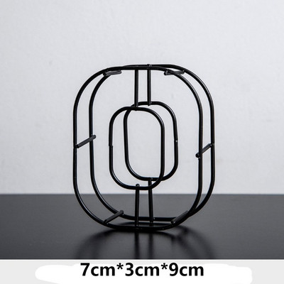 Melna metāla dobi burti DIY kaltas dzelzs alfabēta personalizēta durvju plāksnīte Mājas dekors Fotogrāfijas rekvizīti darbvirsmas ornaments