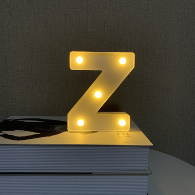 15 CM LED burtu lampiņas vārda kombinācija burtu sirds nakts gaisma dzimšanas dienas Valentīna dienas kāzu ballīšu galda mājas dekorēšanai