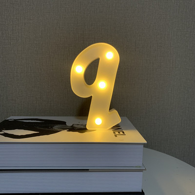 15 CM LED burtu lampiņas vārda kombinācija burtu sirds nakts gaisma dzimšanas dienas Valentīna dienas kāzu ballīšu galda mājas dekorēšanai