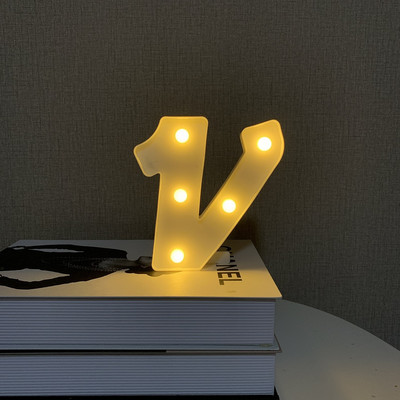 15 CM LED burtu lampiņas vārda kombinācija burtu sirds nakts gaisma dzimšanas dienas Valentīna dienas kāzu ballīšu galda mājas dekorēšanai