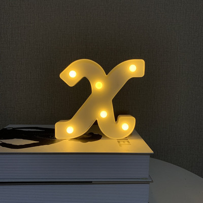 15 CM LED burtu lampiņas vārda kombinācija burtu sirds nakts gaisma dzimšanas dienas Valentīna dienas kāzu ballīšu galda mājas dekorēšanai