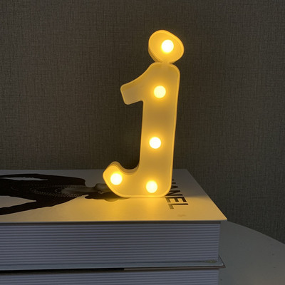 15 CM LED burtu lampiņas vārda kombinācija burtu sirds nakts gaisma dzimšanas dienas Valentīna dienas kāzu ballīšu galda mājas dekorēšanai