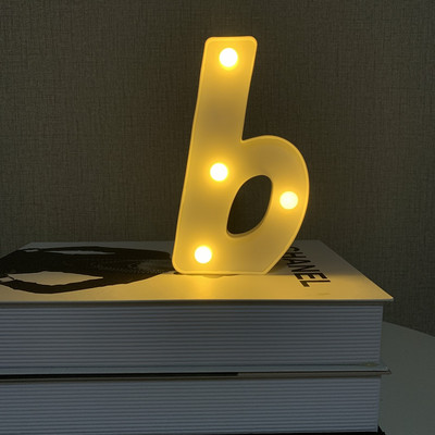 15 CM LED burtu lampiņas vārda kombinācija burtu sirds nakts gaisma dzimšanas dienas Valentīna dienas kāzu ballīšu galda mājas dekorēšanai