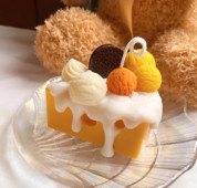 DIY silikoonvorm küünlaseebi valmistamiseks küpsised kommid juust jäätise kuju Vormitäht armastus