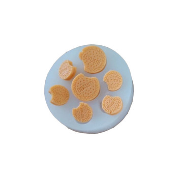Φόρμα σιλικόνης DIY για την παρασκευή σαπουνιού για κεριά Μπισκότα Candy Cheese σχήμα παγωτού Mold star love