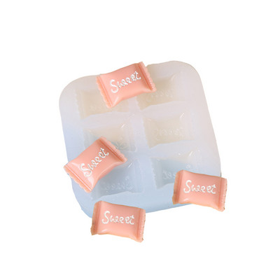 DIY silikoonvorm küünlaseebi valmistamiseks küpsised kommid juust jäätise kuju Vormitäht armastus