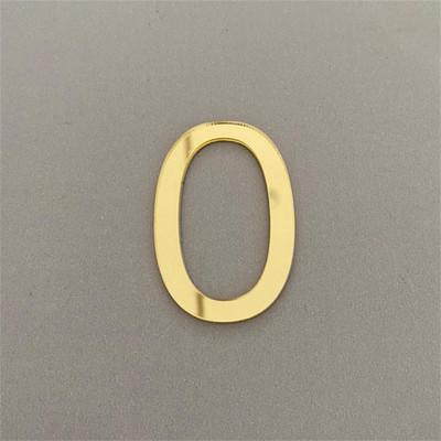 Peldošs ārējais mājas numurs uz durvīm Īpaši liela daudzdzīvokļu ēka akrila adrese un pastkastes plāksnīte Modernās numura zīmes