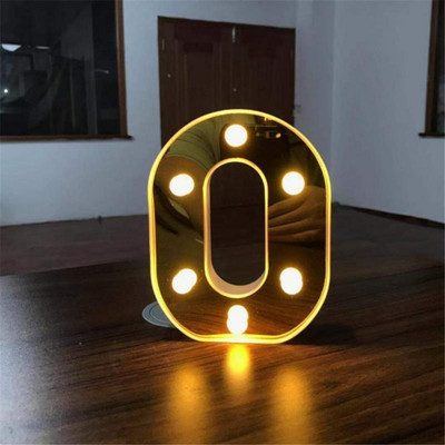 Alfabēts 26 angļu LED burtu nakts gaisma telts zīmju ciparu lampa Ziemassvētku rotājums mājas ballītei guļamistabā kāzu dzimšanas diena