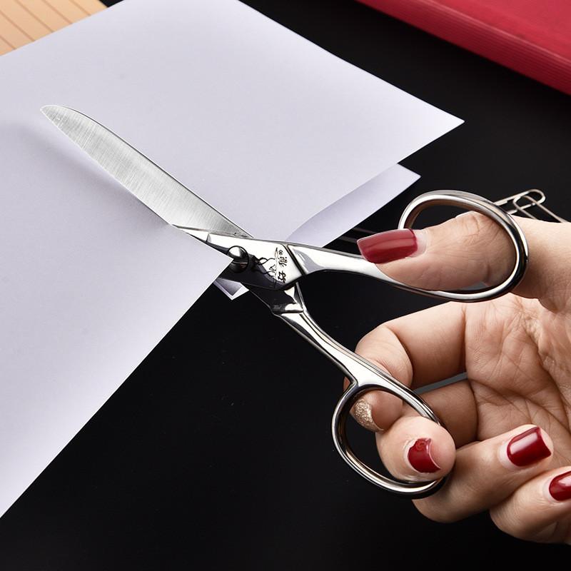 Senior nerūsējošā tērauda profesionālie drēbnieku šķēres ādas griezējs auduma šķēres šūšanas šķēres auduma griezējs izšūšanas diegi