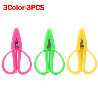 3 tk mini roostevabast terasest käärid kaasaskantav paber käsitöö käärid niidi lõikamiseks tikandid ohutuskäärid koos kaitseümbrisega